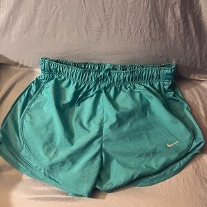 Nike Women's Teal Athletic Shorts